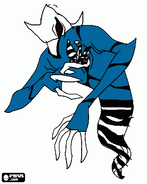 fantasmatico suprema para colorir e imprimir