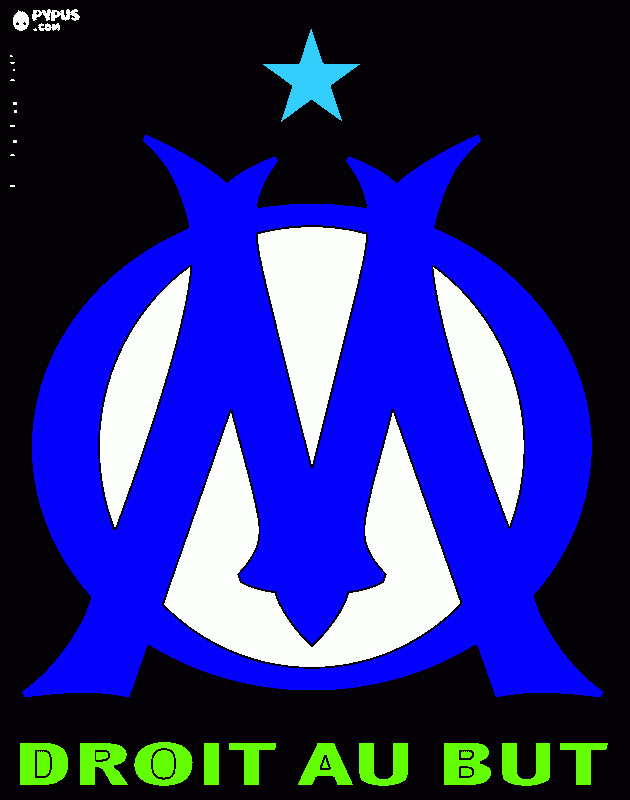 F.C FUTBOL CLUBE  para colorir e imprimir