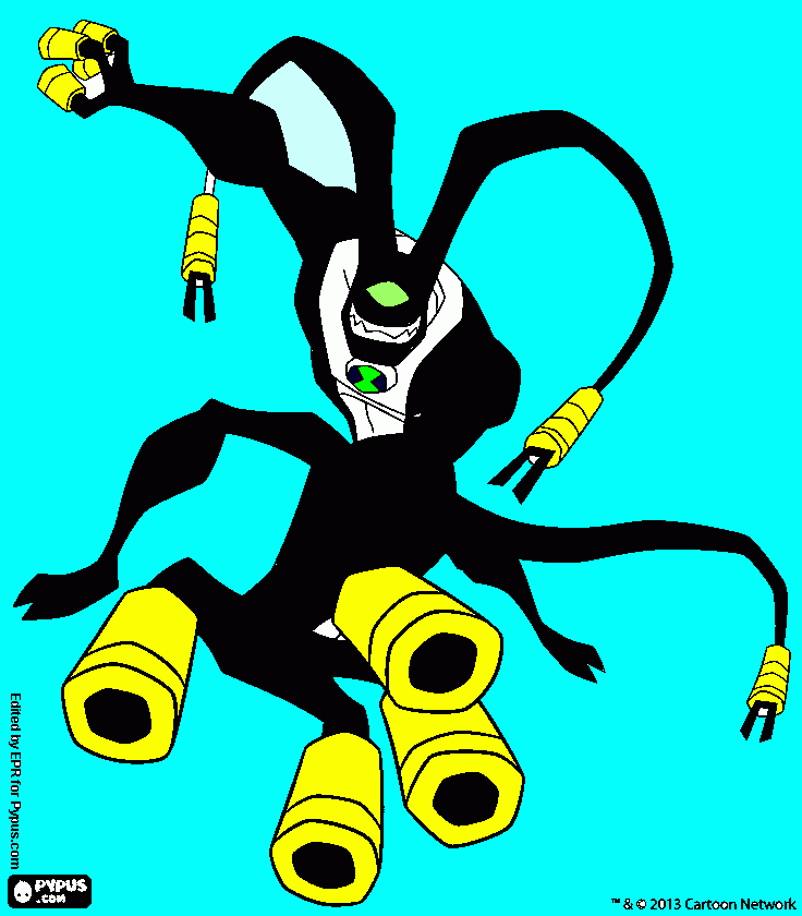 feedback  ben 10 omneverse para colorir e imprimir