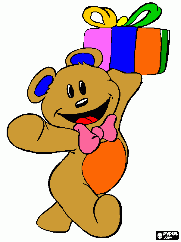 feliz aniversario para colorir e imprimir