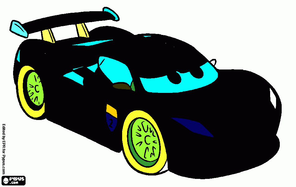 Ferrari Kip para colorir e imprimir