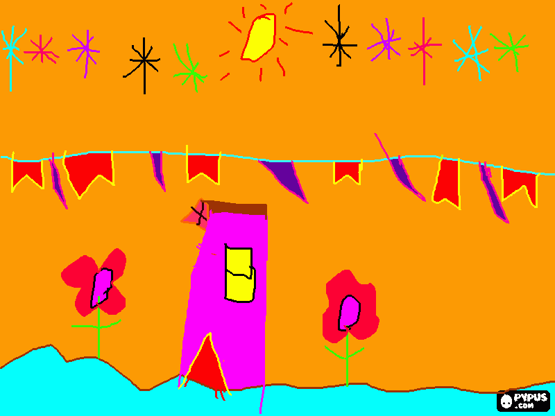 festrelas bonitas para colorir e imprimir