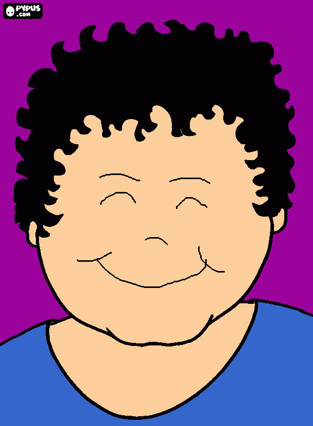 figura humana para colorir e imprimir