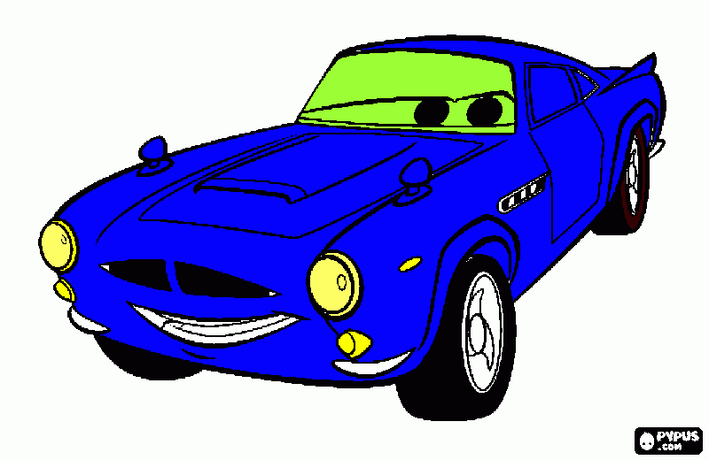 FINN MAC MISSIL para colorir e imprimir