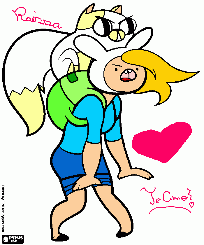 fiona e cake para colorir e imprimir