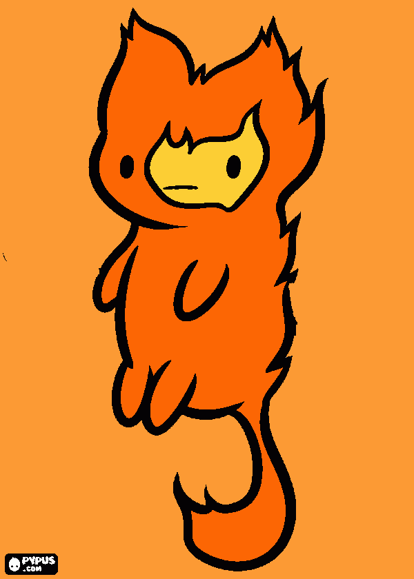 flambo para colorir e imprimir