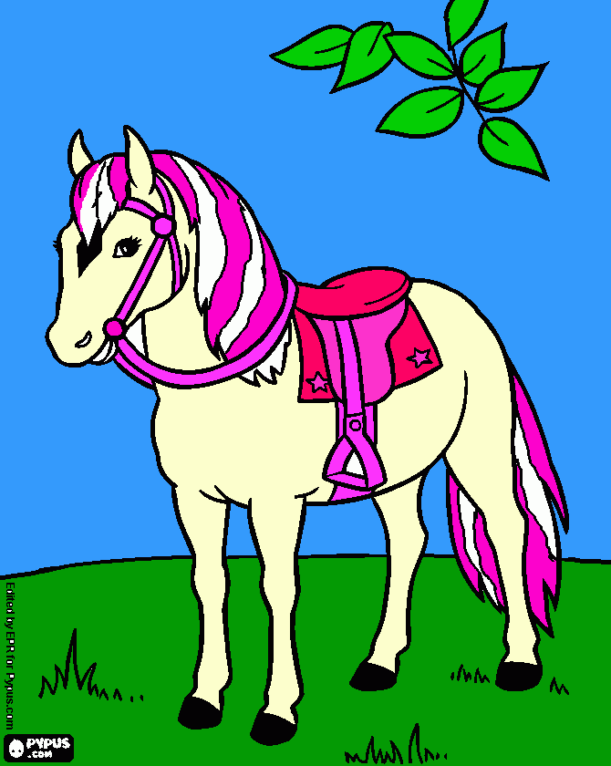 flicka para colorir e imprimir