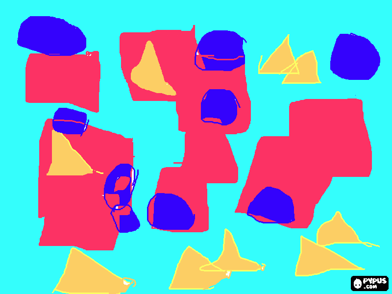 formas e cores para colorir e imprimir