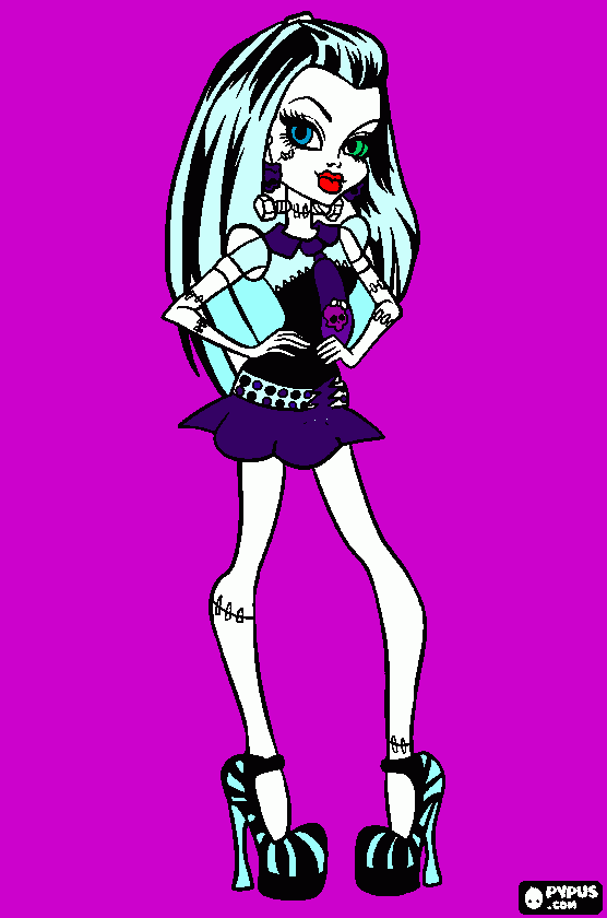 Fraikie  Stein para colorir e imprimir