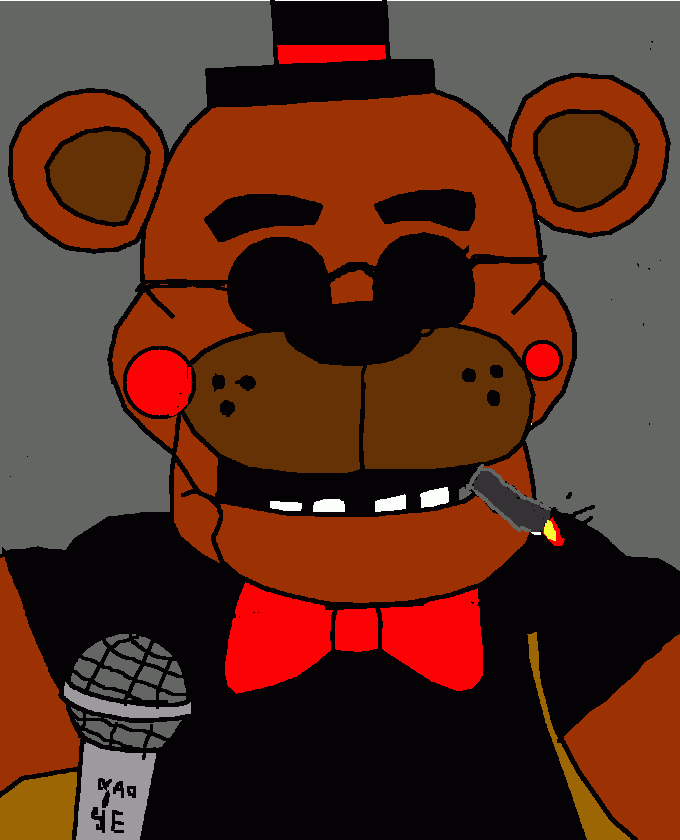 freddy doidao para colorir e imprimir