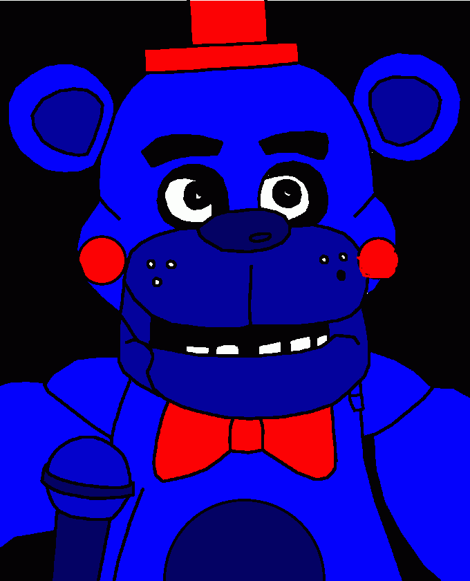 freddy e candy fredy para colorir e imprimir