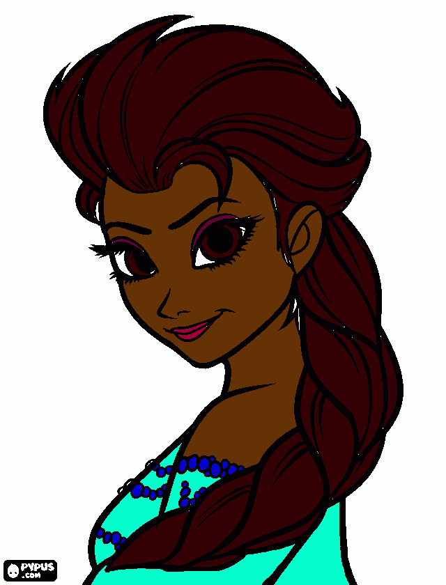 fronzem igual vc para colorir e imprimir