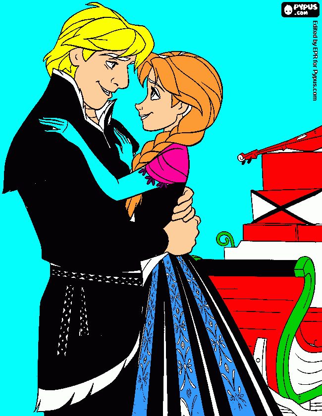 frosen para colorir e imprimir