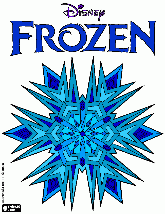 FROZEN para colorir e imprimir