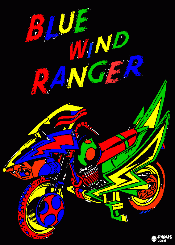 fusao verde velho azul e amarelo para colorir e imprimir