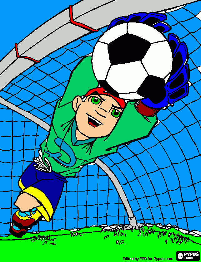 futboll para colorir e imprimir