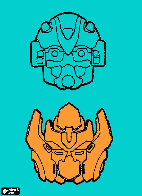 gabi masques para colorir e imprimir