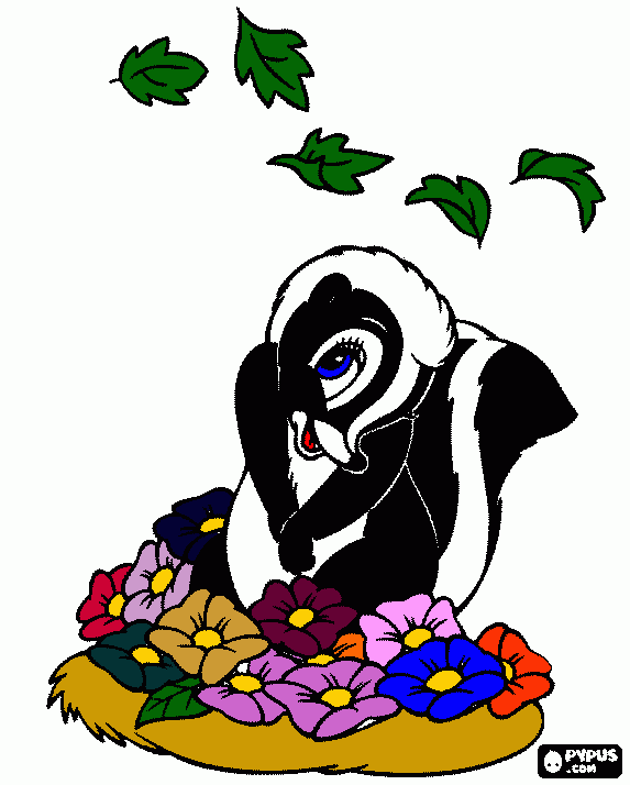 GAMBA para colorir e imprimir