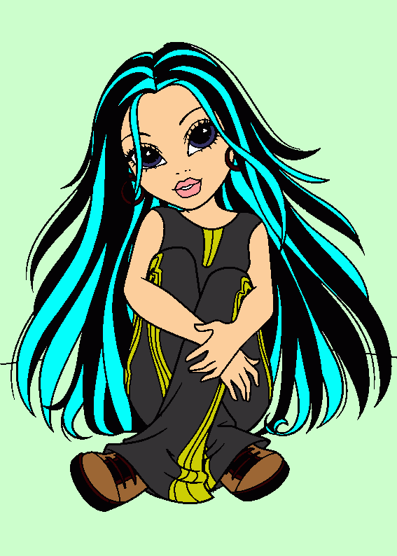 Garota de Moxie Girlz para colorir e imprimir