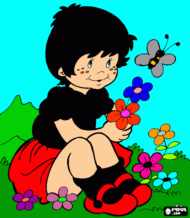 garota está no cantinho do castigo por que ela fez xixi em sua cama para colorir e imprimir