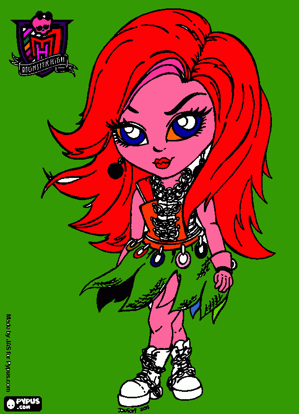 Garotinha Meiga para colorir e imprimir