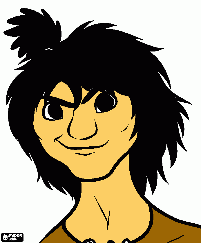 garoto para colorir e imprimir