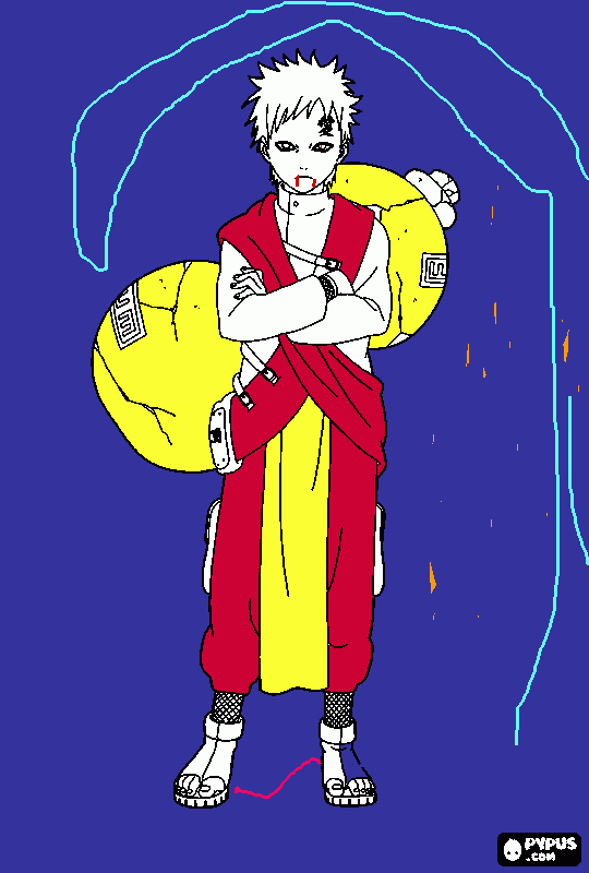 garra para colorir e imprimir