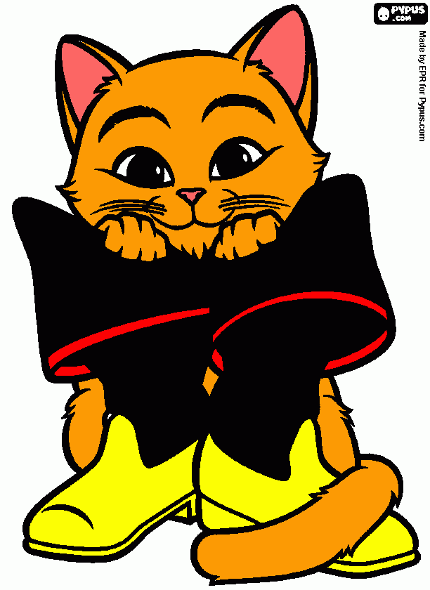 gatinho para colorir e imprimir