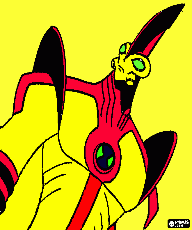 Gigante Ben 10 para colorir e imprimir