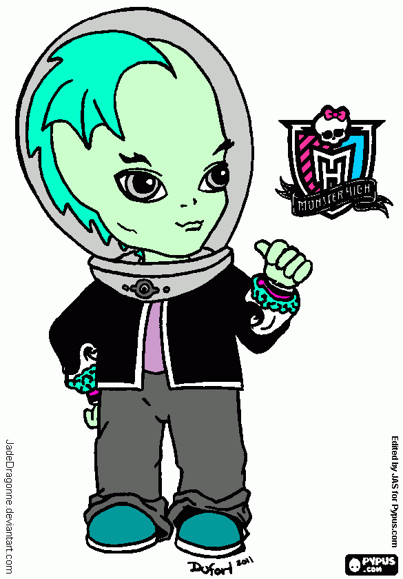 gillington gil webber para colorir e imprimir