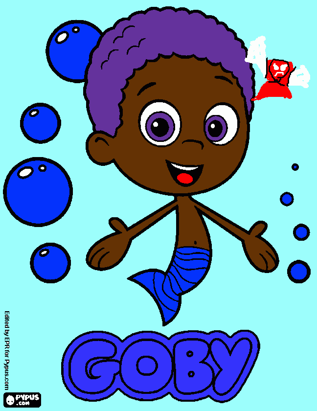 GOBY para colorir e imprimir
