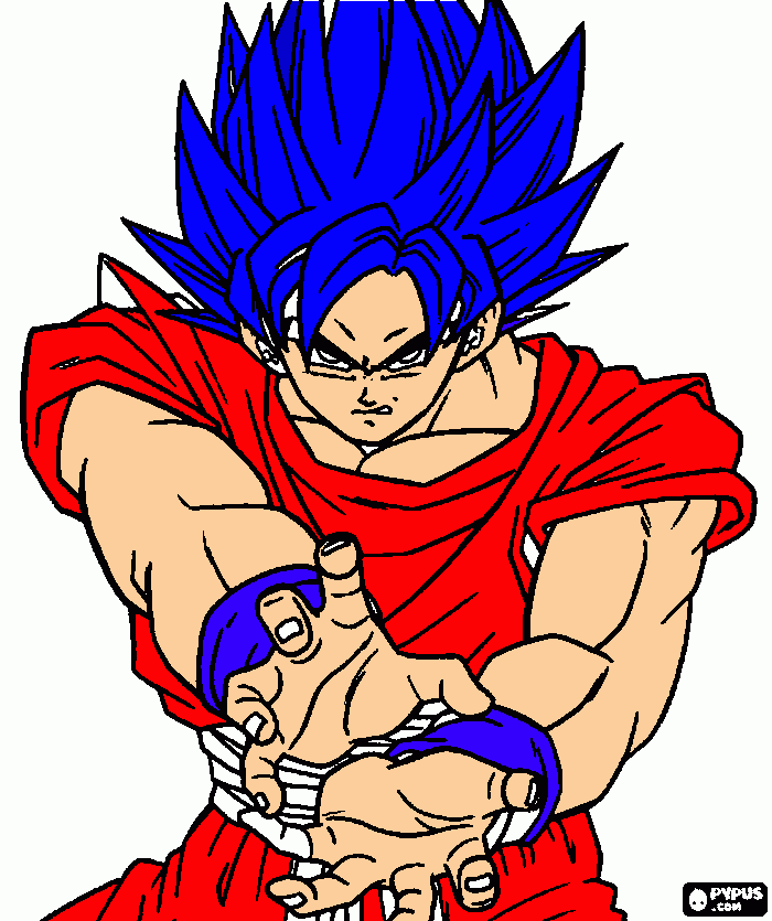 goku com cabelo para imprimir , desenho goku com cabelo