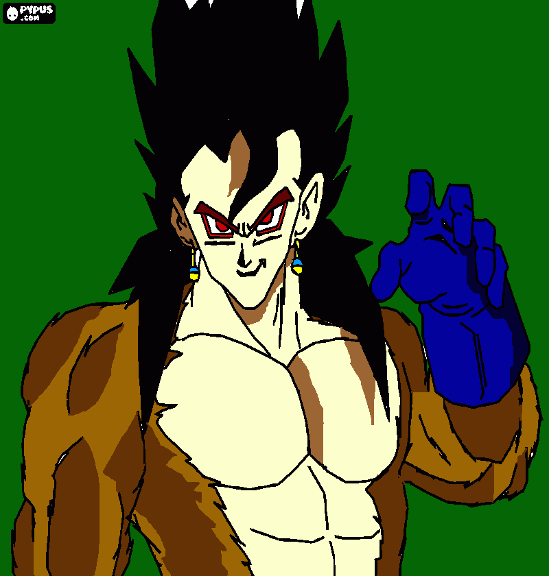 goku sj unknow para colorir e imprimir