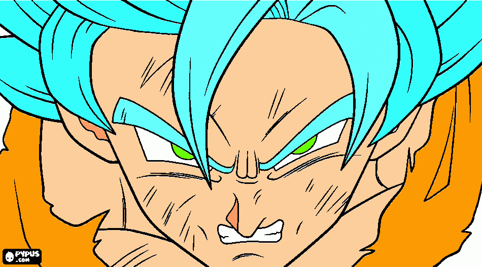 goku ssj4 para imprimir , desenho goku ssj4