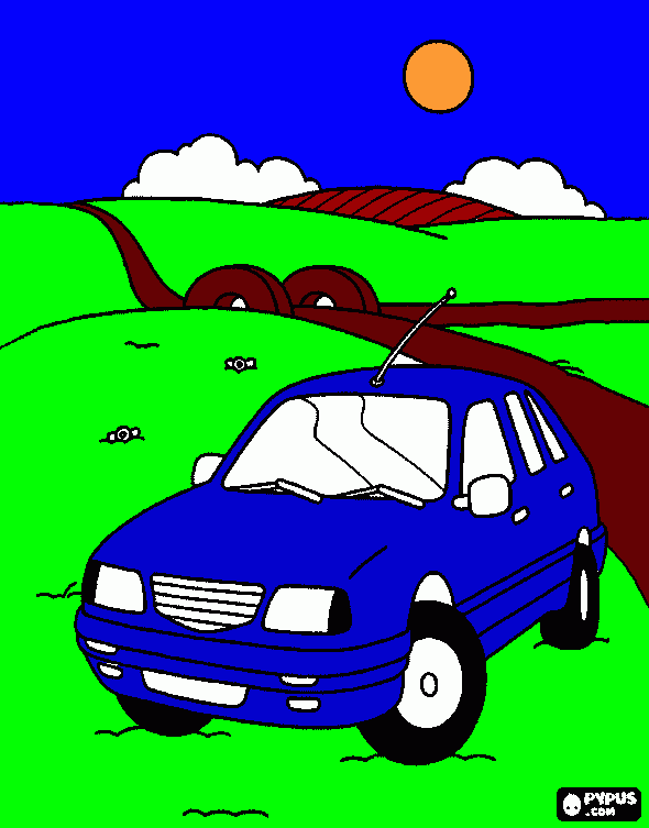 gol tunado para colorir e imprimir