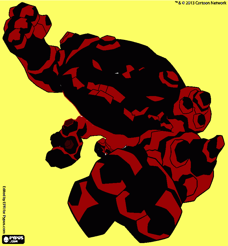 gravattack mauwer para colorir e imprimir
