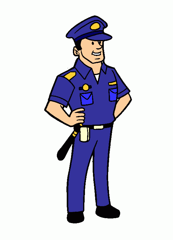 guarda municipal para colorir e imprimir