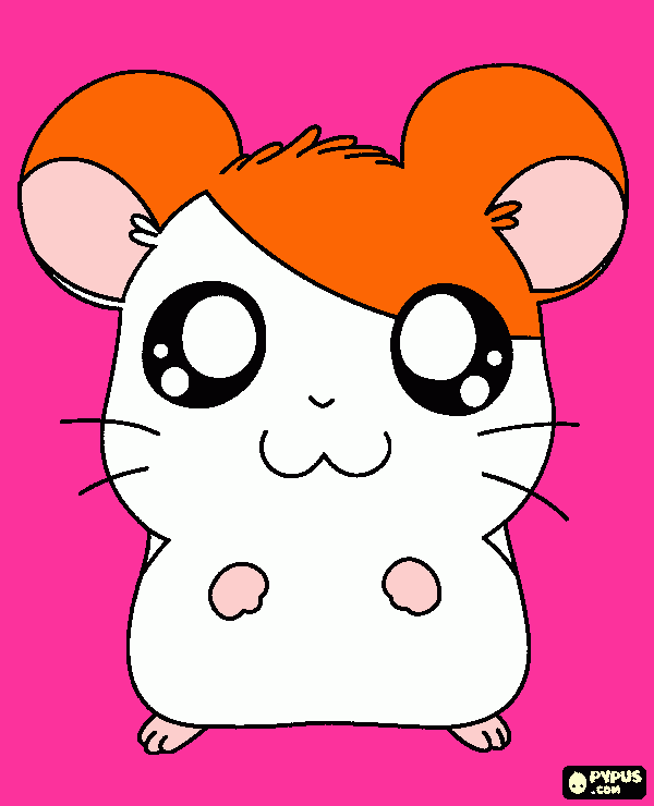 hamdaro ti foofo para colorir e imprimir