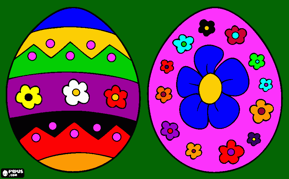 happy pascoa (07/04/2014kathelen silva dutra de sousa k g b) para colorir e imprimir