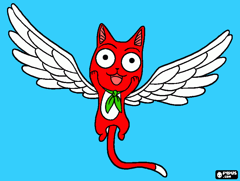 Happy para colorir e imprimir