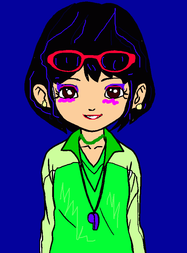 Haruna para colorir e imprimir