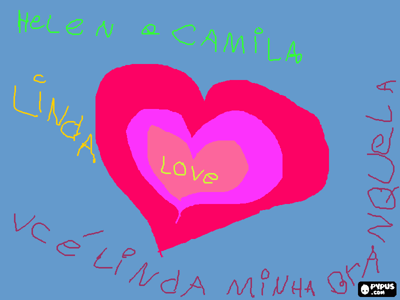 Helen E Mila(Camila) para colorir e imprimir