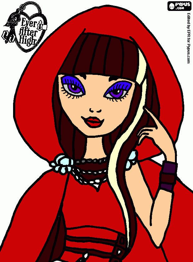 Hever After High para colorir e imprimir