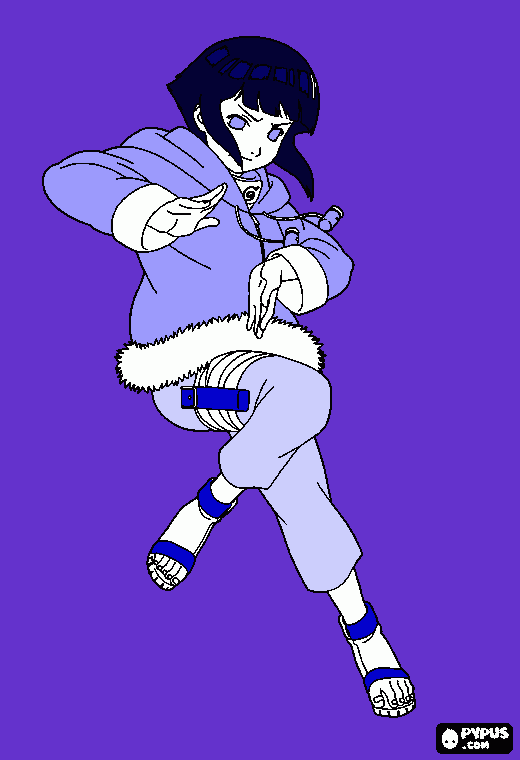 hinata linda!!!!!!!!!!!!!!!!! <3 para colorir e imprimir