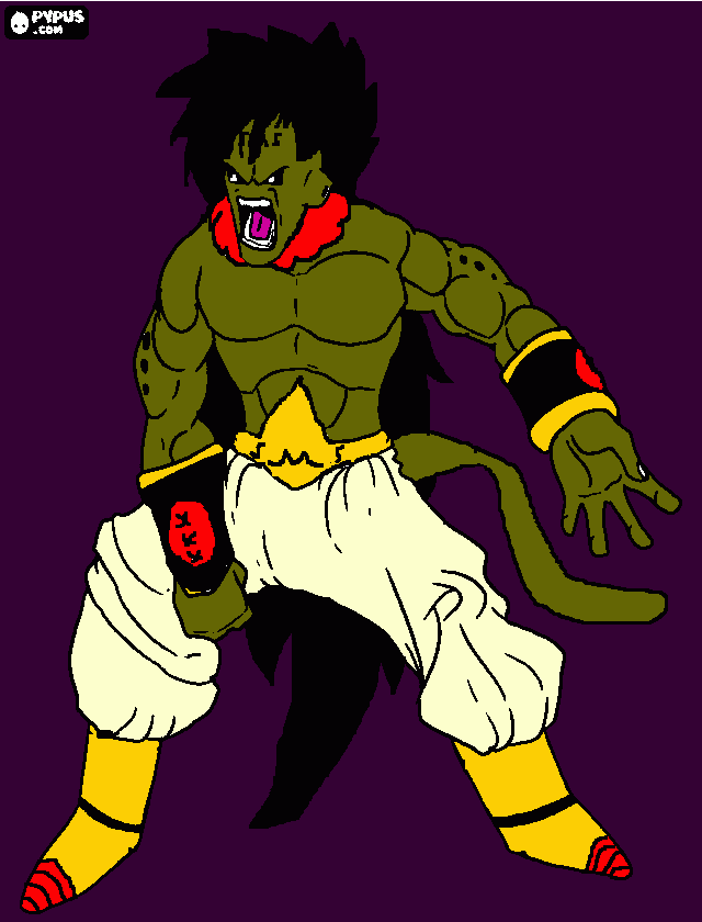 Hipper Buu (New Look)Golden para colorir e imprimir