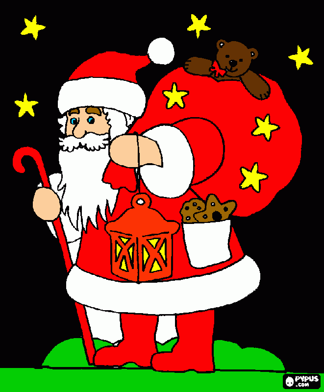 Ho!Ho!Ho! para colorir e imprimir