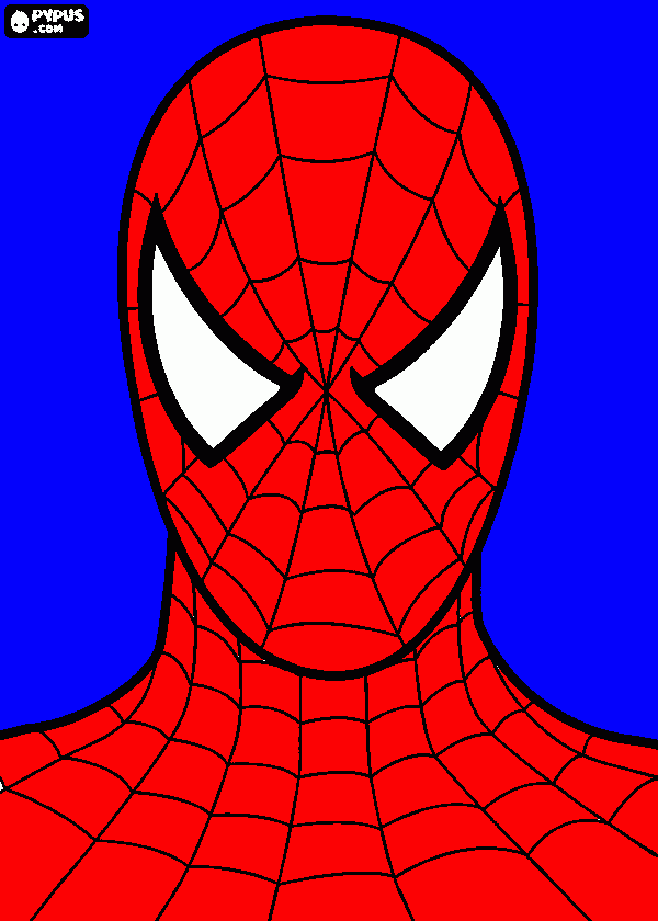 homem arama para colorir e imprimir