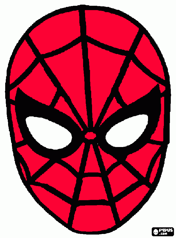 homem aranha para colorir e imprimir