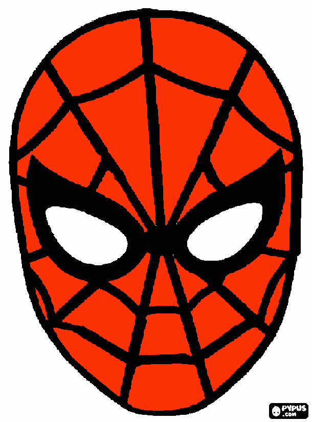 homen aranha para colorir e imprimir