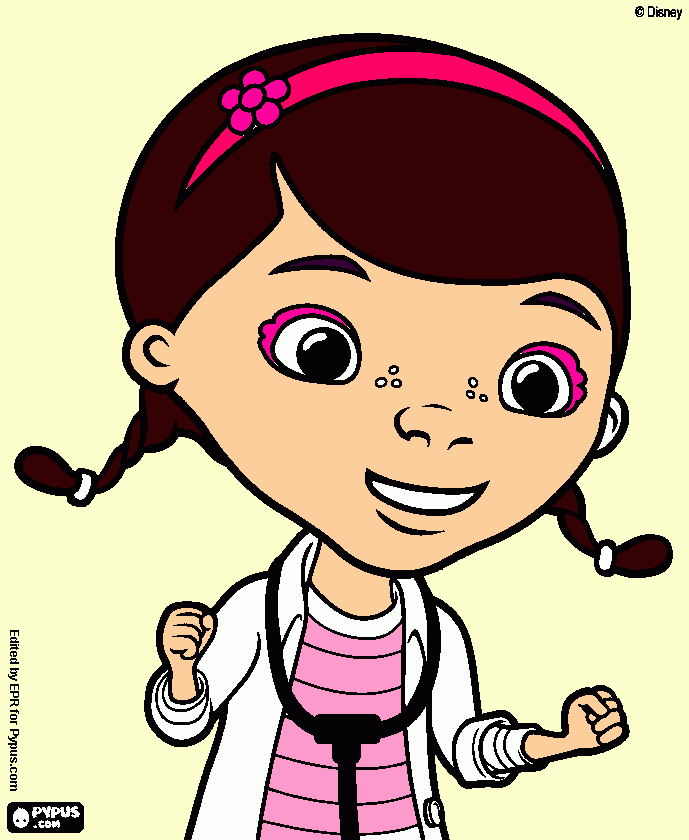 Hora do check-up para colorir e imprimir